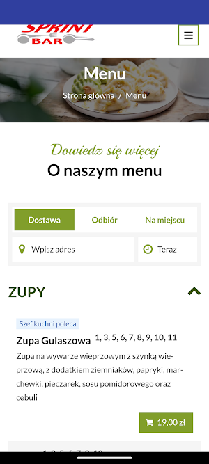 Sprint Bar Screenshot 0