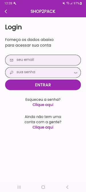 SHOP2PACK Screenshot 1