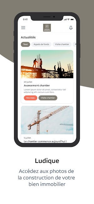 Espace client FAUBOURG IMMO Screenshot 3