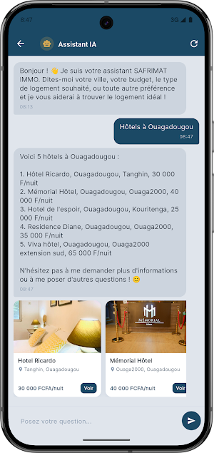 Safrimat Immo Screenshot 1