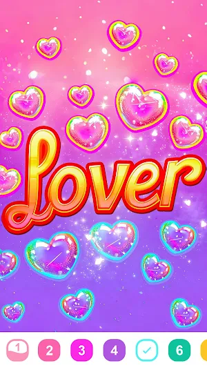 Love Color - Paint By Number Screenshot 1