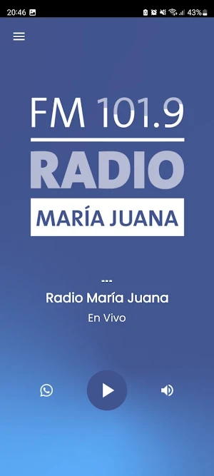 Radio Marí­a Juana 101.9 Screenshot 1