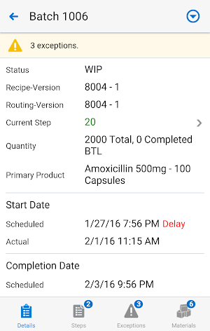 Process Prod Supervisor EBS Screenshot 2