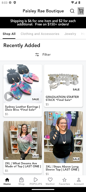Paisley Rae Boutique Screenshot 0