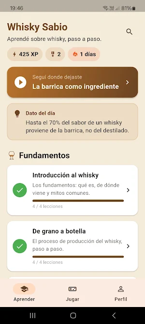 Whisky Sabio Screenshot 0