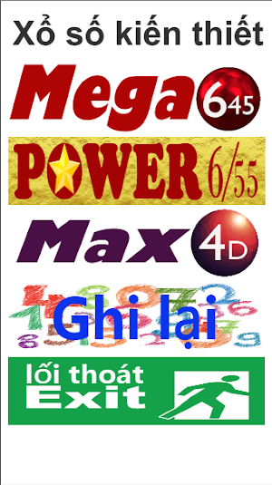 Xổ số máy phát điện (Mega645,Power655,Max4D) Screenshot 0
