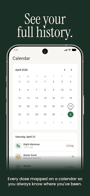 Easy GLP 1 Tracker Screenshot 3