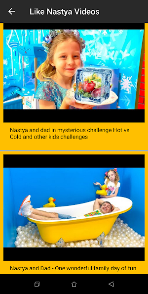Like Nastya Videos Screenshot 1