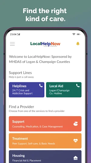 LocalHelpNow Logan Champaign Screenshot 0