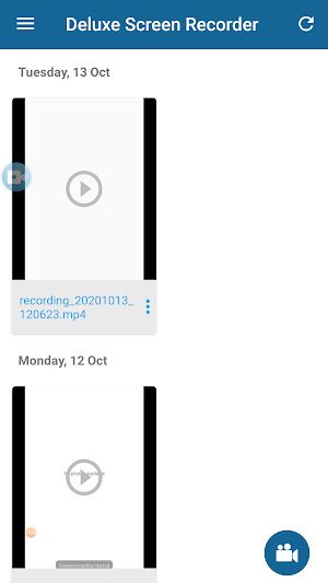Deluxe Screen Recorder & Video Screenshot 1