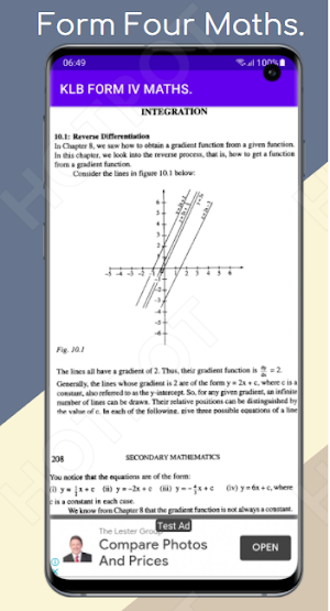 Mathematics: Klb Form 4 Notes. Screenshot 1