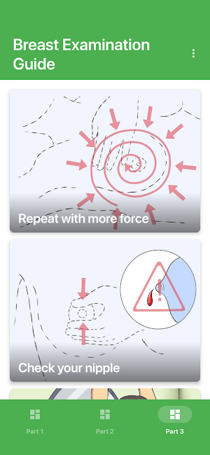 Breast Examination Guide Screenshot 2