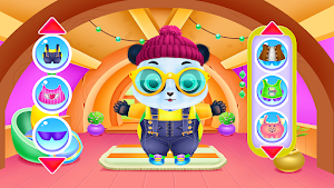 Cute Panda Caring and Dressup Screenshot 2