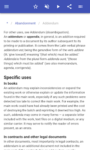 Insurance terms Screenshot 2