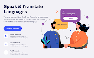 Speak & Translate Languages Screenshot 0