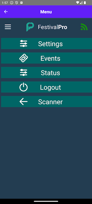 Festival Pro Scanner Screenshot 0