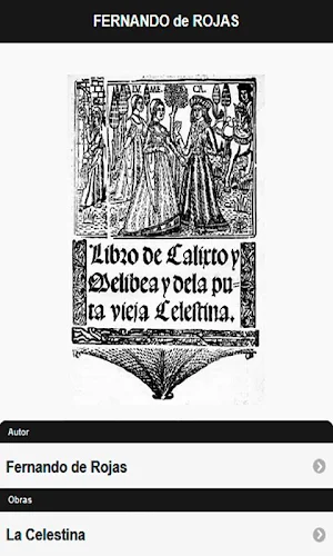 La Celestina o Tragicomedia de Calisto y Melibea Screenshot 0