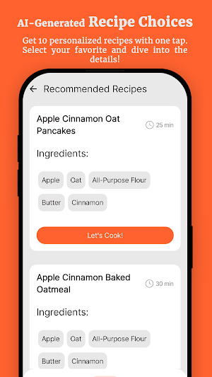 Cheforia – AI Recipe Creator Screenshot 3