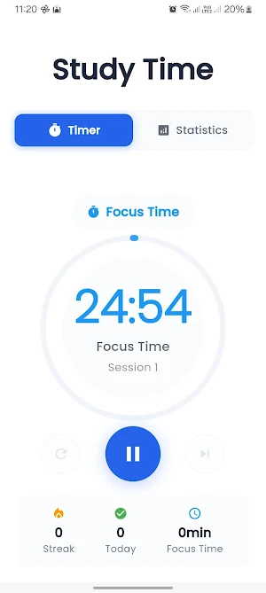 Study Time - Pomodoro Timer Screenshot 0