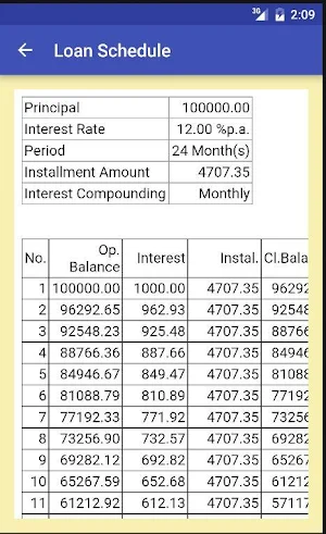 Interest(ing) Calculator Screenshot 2