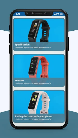Huawei Band 4 User Guide Screenshot 1