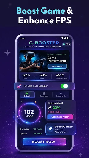 Game Booster: FPS Boost No Lag Screenshot 0