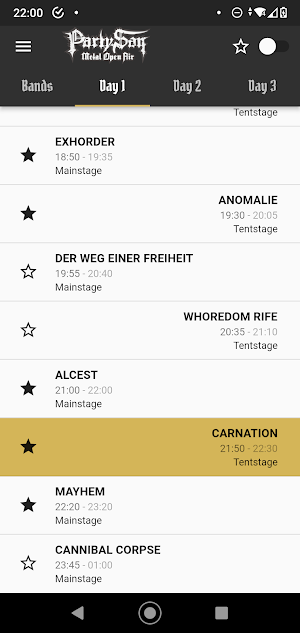 Party.San App 2022 Screenshot 0