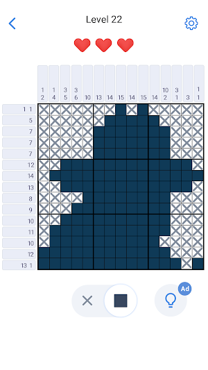Pixel Art Puzzle: Number Logic Screenshot 1