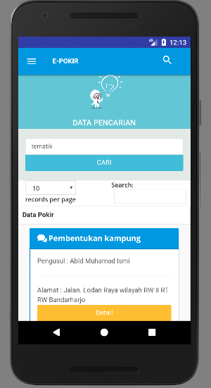 E-Pokir Screenshot 3