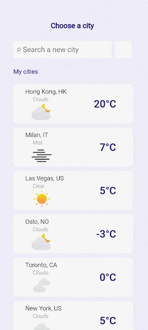 SkyTrack - Weather & Forecast Screenshot 0