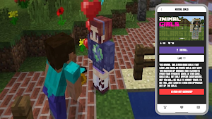 Girlfriend Mod for Minecraft Screenshot 1