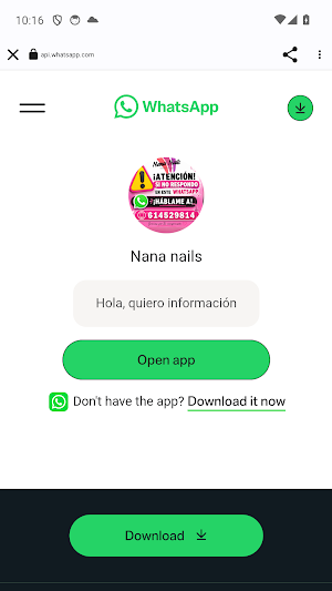 Nana Nails Lugo Screenshot 1