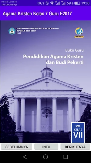 Agama Kristen Kelas 7 Guru E2017 Screenshot 0