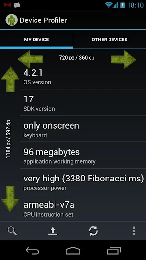 Device Profiler Screenshot 0