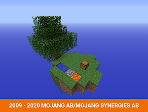 One block survival Minecraft maps. Map for MCPE Screenshot 2