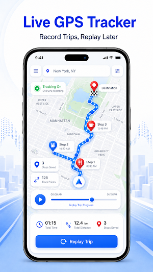 GPS Voice Navigation & Maps Screenshot 2