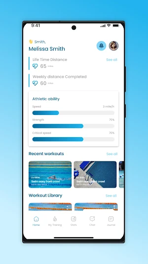 SwimStrive Screenshot 1