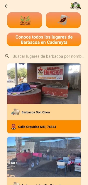 Barbacoa y Pulque Cadereyta Screenshot 1
