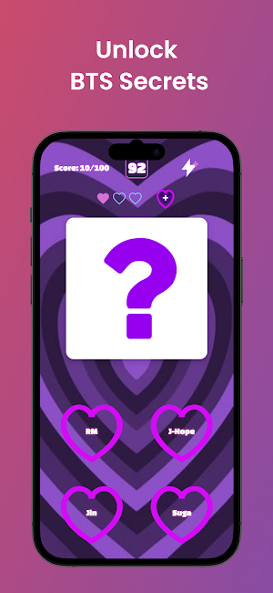BTS Quiz Screenshot 2