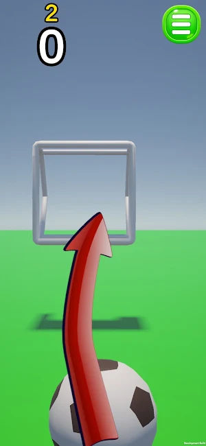 Hit Shot - Soccer Shooting Screenshot 1