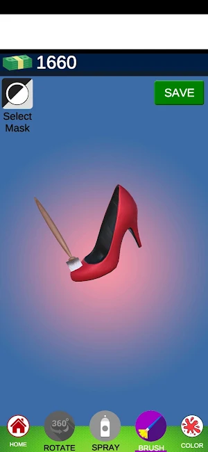 Sneaker Painting 3D Craft DIY Screenshot 1
