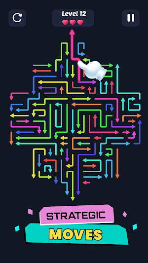Arrow Maze Escape: Puzzle Game Screenshot 1