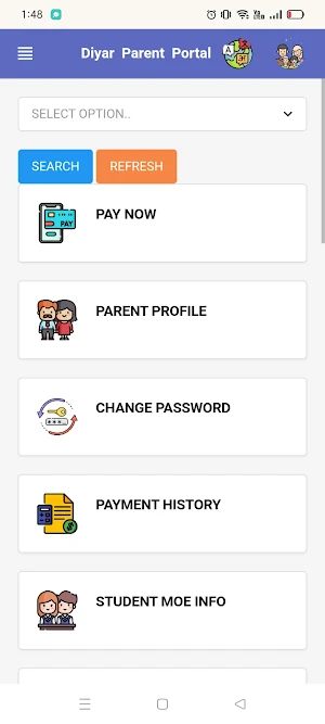 Diyar Parent Portal Screenshot 2