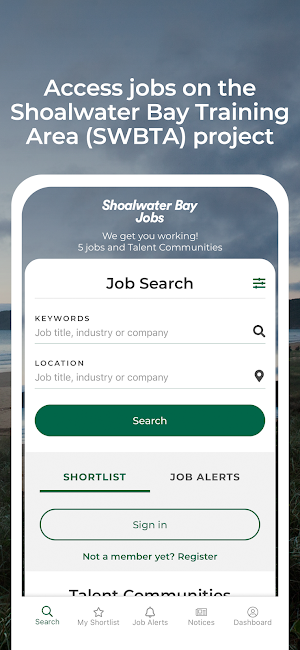 Shoalwater Bay Jobs Screenshot 1