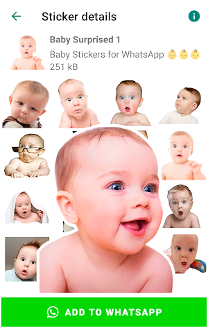 Baby Stickers for WhatsApp Screenshot 3
