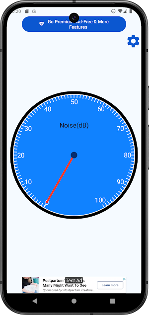 Noise Meter Widget & Shusher Screenshot 1