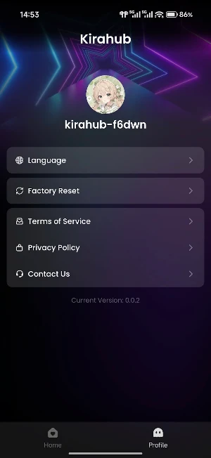 Kirahub Screenshot 1
