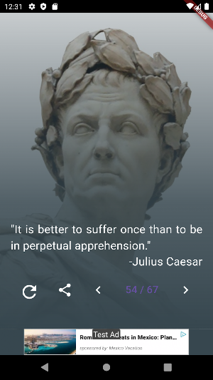 Julius Caesar Quotes Screenshot 0