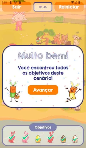Desafio da Páscoa Screenshot 2