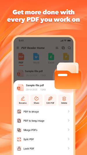 PDF Reader Home-Scanner&Editor Screenshot 3